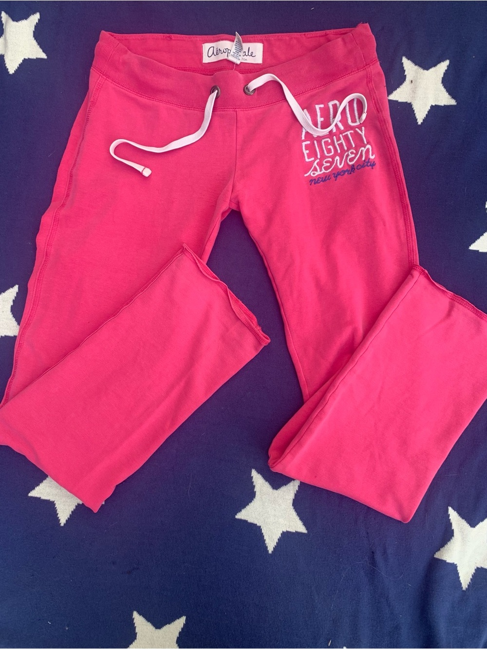 2000s Lowrise pink Aeropostale Joggers